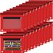 OEM Allecto Premium Potlood Pouch Binder met Ritssluiting - Handige Pencil Case voor School Benodigdheden - Rood