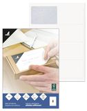 Etiketten Kangaro Etiketten - Universeel - Inkjet/Laser/Kopieer - 99,1x67,7mm - 25 Vel - 8 Stickers per Vel