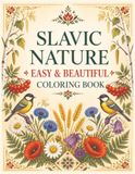Slavic Nature: Easy & Beautiful Coloring Book