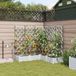 Maison Exclusive - Set de 5 bacs à plantes pour jardin, blanc, 120 x 120 x 126 cm, en PP (polypropylène)