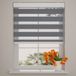 DTCH Duo Rolgordijn Splendid Lichtdoorlatend Grijs 150x175 cm
