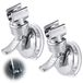 Icecat Set de 2 Supports de Douche Réglables sans Percement