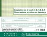 Piqure Exacompta S.A.S. Geniet geventileerde band 'Arbeidsinspectie en CWOR' Zwart 16 pagina's