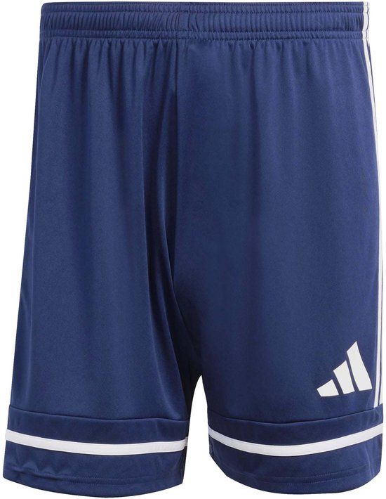 Adidas Squadra 25 Short Heren - Maat S - Donkerblauw/Wit