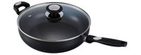 Beka Pro Hapjespan - 28 cm - Zwart - Aluminium - Glazen Deksel