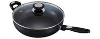 Beka Pro Hapjespan - 28 cm - Zwart - Aluminium - Glazen Deksel