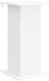 vidaXL Plantenstandaard Wit Hout 30,5 x 30 x 60,5 cm