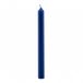 Stompkaarsen volledige kleur Ø 1,9 cm 12 stuks - blauw