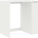 vidaXL Wasmachinekast met opslag wit 87 x 60 x 89 cm bewerkt hout