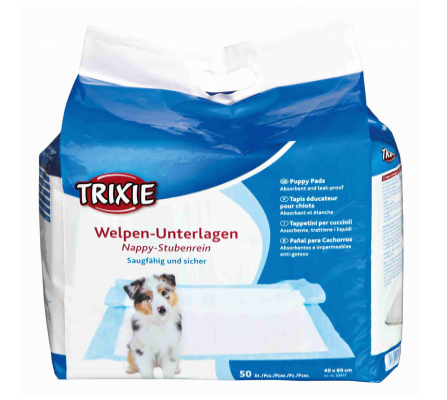 TRIXIE Puppypads Nappy - 60X40 CM - 50 ST