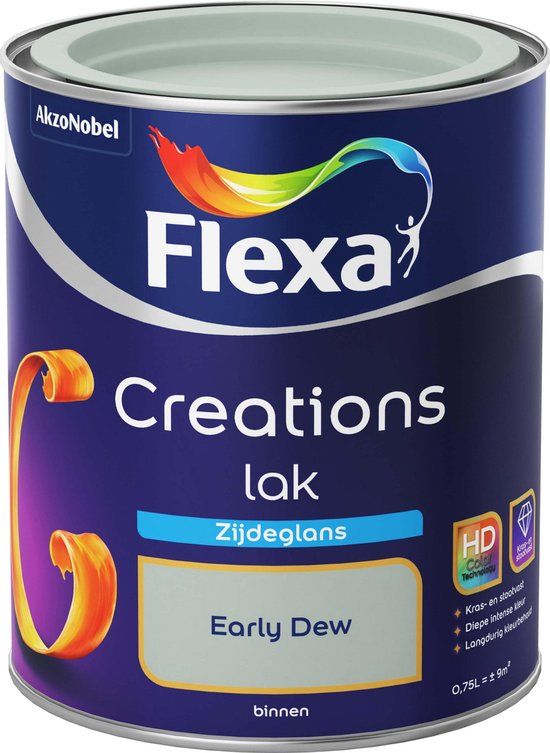 Flexa Creations Lak Zijdeglans - Early Dew - 750 ml