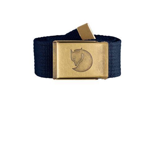 Fjällräven Riem Brass Belt donkerblauw Dark navy - Blauw