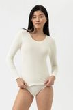Mey Dames Shirt Lange Mouwen Serie Wool&Silk Hot Maroon 38