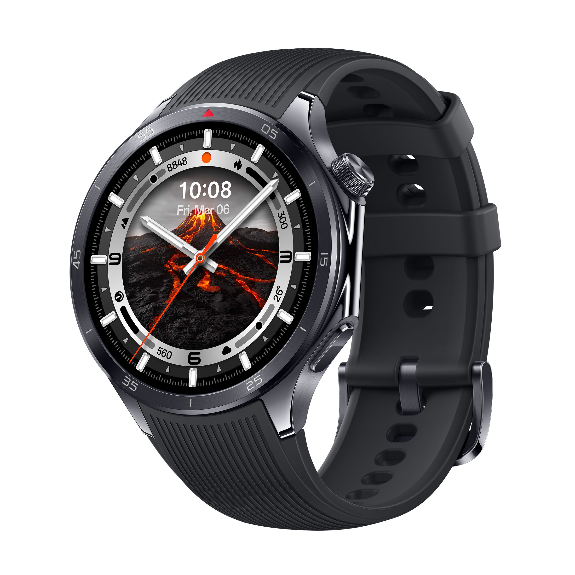 OPPO Watch X2 47mm Smartwatch - 1.5" AMOLED Display, GPS, WiFi, Bluetooth - Black