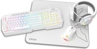 Krom Kenta Gaming Toetsenbord en Muis Combo Wit QWERTY Engels