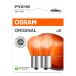 OSRAM ampoule à culot à baïonnette 12V 21W 2 pièces. orange blister
