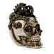 Decoratieve steampunk-schedel met tandwielen