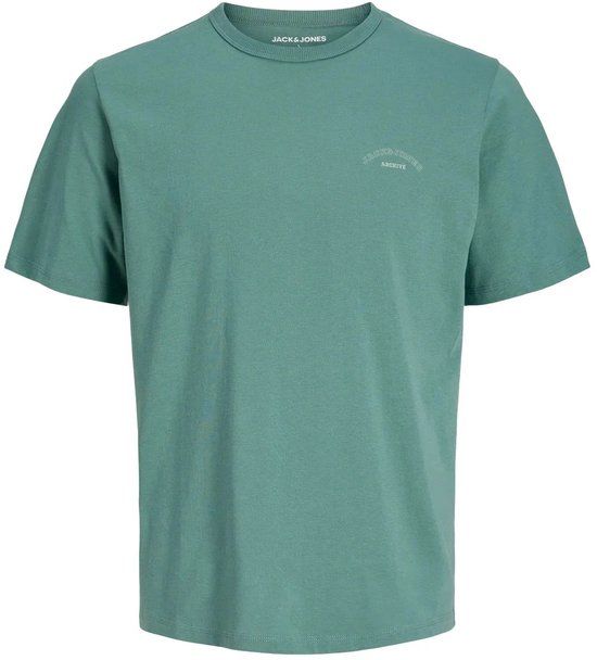 JACK&JONES JJCOLLEGE LOGO TEE SS CREW NECK JNR Jongens T-shirt 140 Katoen Mineral Blue