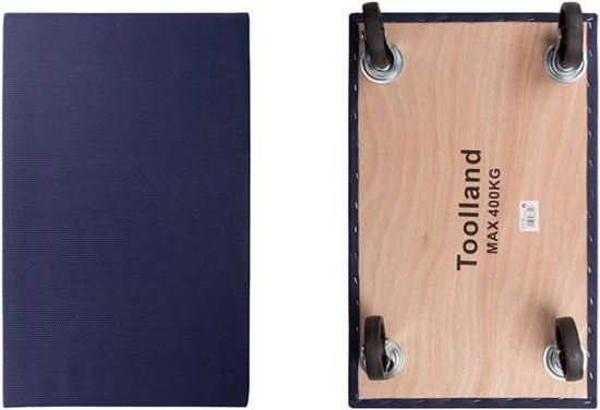 Toolland Meubelroller - 400 kg - Paars