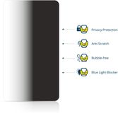BROTECT - privacy screenprotector voor ZTE Blade V80 Vita - Folie Beschermfolie Blauwlichtfilter 2 Stuks