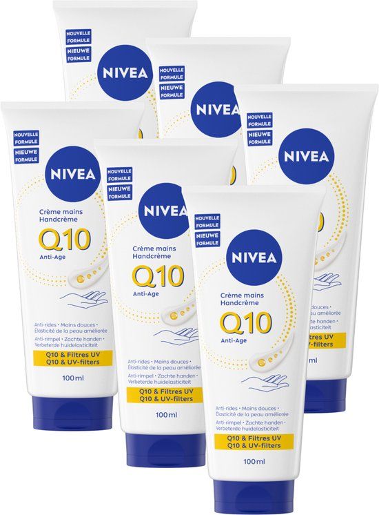 NIVEA Q10 Anti-Age Handcrème - 6 x 100 ml