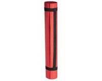 Merkloos / Sans marque Makito Western Europe Yogamat/sportmat - Rood - 180 x 60 cm - Thuis sporten - meditatie mat - incl draagriem