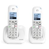 Alcatel XL785 Duo Dect Huistelefoon - Wit - 2 Handsets