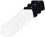 sloggi Dames maxi slip 9 pack Basic+ wit / zwart