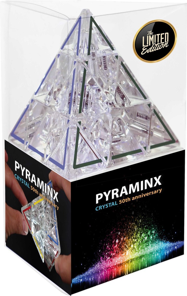 Recent Toys M5093 Pyraminx Crystal Puzzel, Multi