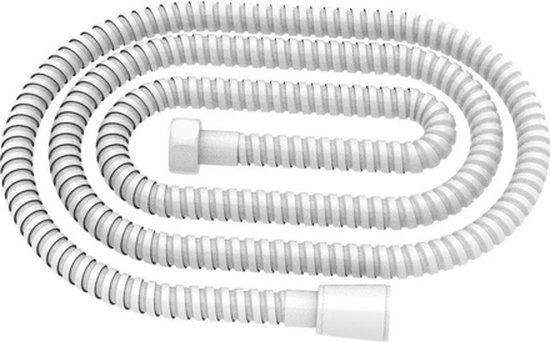 Best Design White Shower Hose 150cm - Matte White Stainless Steel