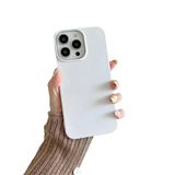 WDTURNS Beschermhoesje voor iPhone 14 Pro Max, premium siliconen hoes, camerabescherming, militaire bescherming 4M van SGS, complete bescherming voor iPhone 14 Pro Max, wit