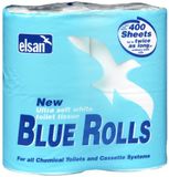 Elsan ROL04 Toiletrollen - Blauw, Maat 4 x 400