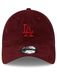 New Era 9Twenty Trucker Cord MLB Los Angeles Dodgers Honkbalpet voor volwassenen, donkerrood