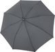 doppler Paraplu Vienna Long Automatic Umbrella Grey Donkergrijs