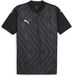 Puma TeamGLORY-shirt 705740 Heren Voetbal Shirt Korte Mouw Polyester 3XL Puma Black-Puma White-Ebony