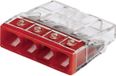 WAGO Mini lasklem 4-voudig 4x0.5-2.5mm² - 2273-204 - 20 stuks