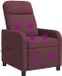 vidaXL Relaxstoel Paars Stof