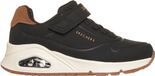 Skechers UNO GEN1-CITY EDGE Jongens Sneakers - Zwart / Bruin