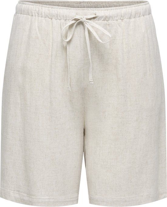 ONLY CARMAKOMA CARSIESTA MW PULL-UP LIN SHORTS PNT NOOS Dames Broek