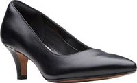 Clarks Linvale Jerica Dames Schoenen Zwart Leer Maat 37