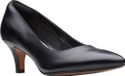 Clarks Linvale Jerica Dames Schoenen Zwart Leer Maat 37