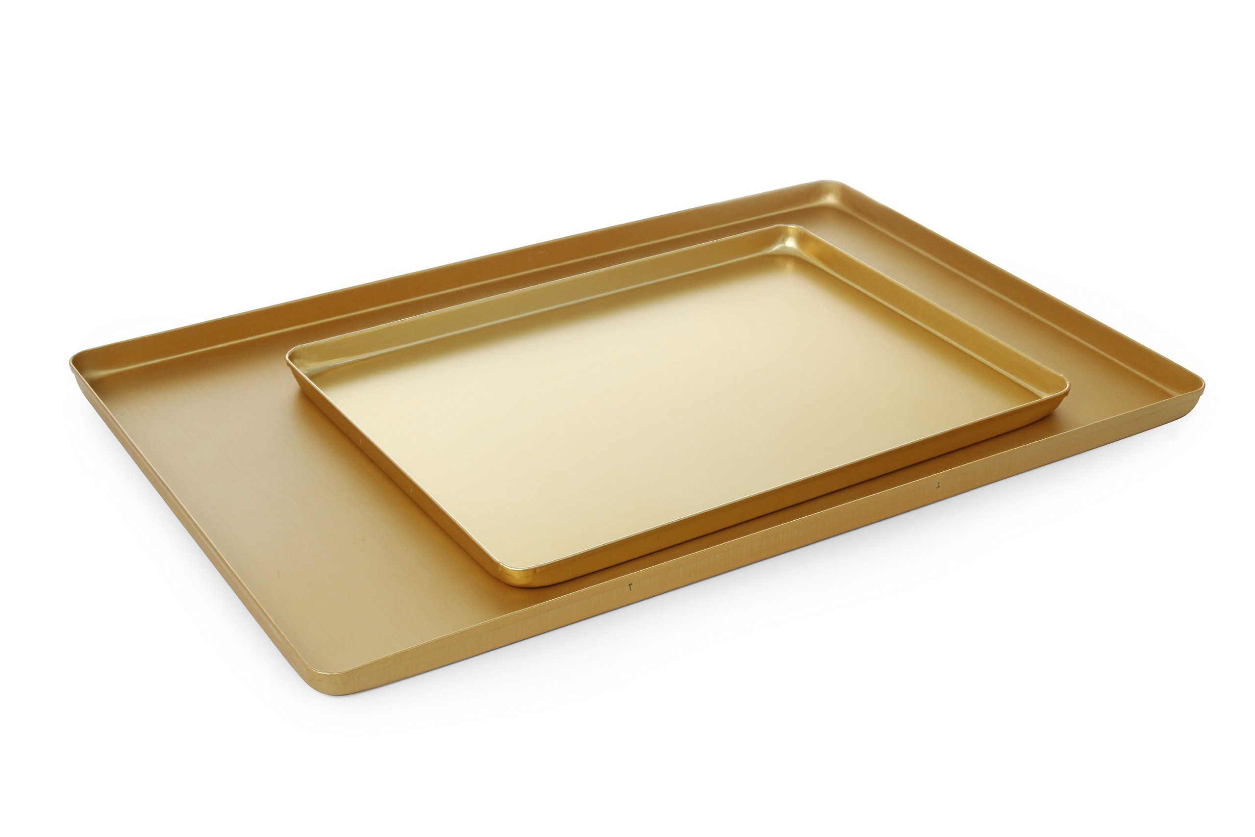 Hendi Vitrineplateau goudkleurig - 400x300x(H)20 mm
