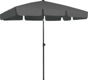 vidaXL Strandparasol 200x125 cm antracietkleurig