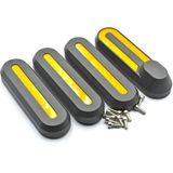 Xiaomi Covers en Reflectors Voor en Achter voor M365 en M365 Pro Step Geel