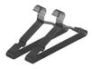 Kleerhanger Mod. Sascha zwart, set van 20