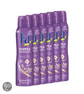 Fa Deospray Purple Passion - 6 stuks - Voordeelverpakking