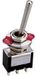 TRU COMPONENTS LB-601-2 Interrupteur à bascule 250 V/AC 3 A 1x on/on Continu 1 pièce(s)