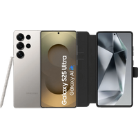 Samsung Galaxy S25 Ultra 512GB Grijs + Book Case Zwart