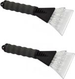 Merkloos / Sans marque Edco Eindhoven Bv 2x IJskrabbers soft grip grijs 25 cm