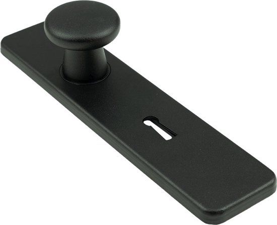 Ami Kroon BV Ami knopschild 185/44 knop 160/40 vast klik sl 56 zwart 9005 str